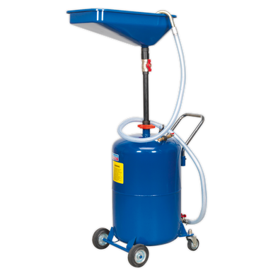 Sealey - Waste Oil Drainer 65L Air Discharge