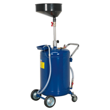 Sealey - Mobile Oil Drainer 110L Air Discharge