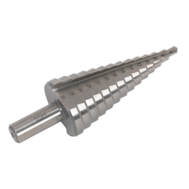 Sealey - HSS 4341 Step Drill Bit 4-30mm Double Flute