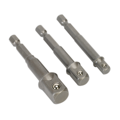 Sealey - Socket Adaptor Set 3pc Power Tool