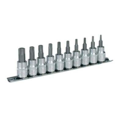 Sealey - TRX-Star Socket Bit Set 10pc 3/8inchSq Drive