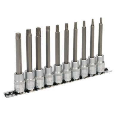 Sealey - TRX-Star Socket Bit Set 10pc 3/8inchSq Drive 100mm
