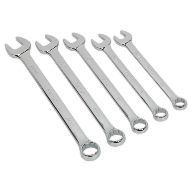 Sealey - Combination Spanner Set 5pc Jumbo Metric