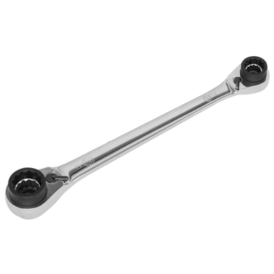 Sealey - Ratchet Ring Spanner 8-in-1 Reversible Metric