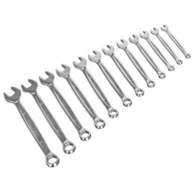 Sealey - Combination Spanner Set 12pc Lock-On 6pt Metric