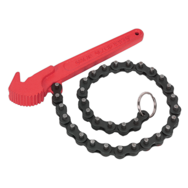 Sealey - Oil Filter Chain Wrench Dia60-106mm Capacity