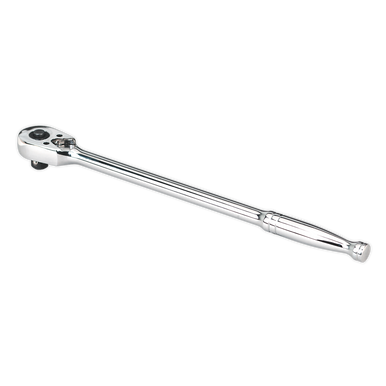 Sealey - Ratchet Wrench Long Pattern 300mm 3/8inchSq Drive Pear-Head Flip Reverse