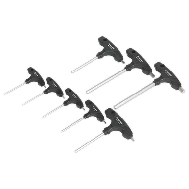 Sealey - Hex Key Set 8pc T-Handle Metric