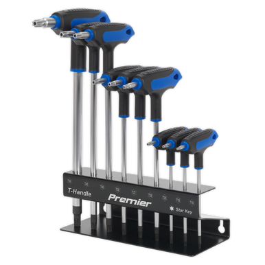 Sealey - TRX-Star Key Set 9pc T-Handle