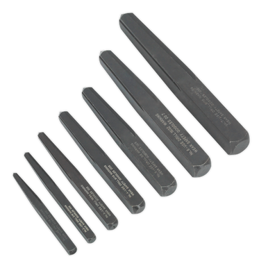 Sealey - Screw Extractor Set 7pc Square Type