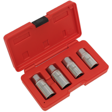 Sealey - Stud Extractor Set 4pc 1/2inchSq Drive Metric