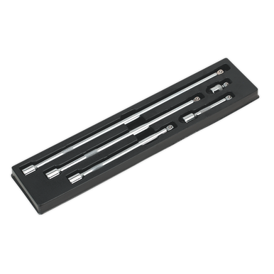 Sealey - Wobble Extension Bar Set 5pc 1/2inchSq Drive