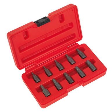 Sealey - Multi-Spline Screw Extractor Set 10pc