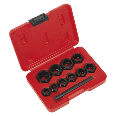 Sealey - Bolt Extractor Set 11pc Spanner Type