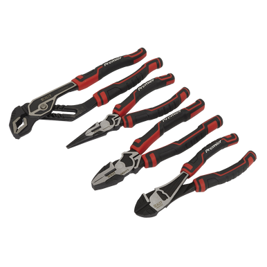 Sealey - Pliers Set High Leverage 4pc