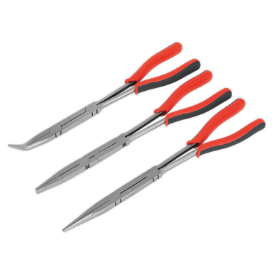 Sealey - Double Joint Pliers Set 3pc Long Reach 335mm