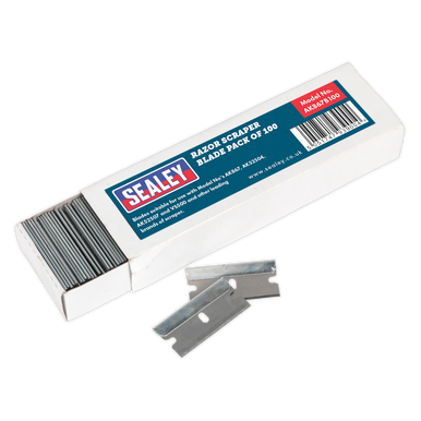 Sealey - Razor Scraper Blade Pack of 100