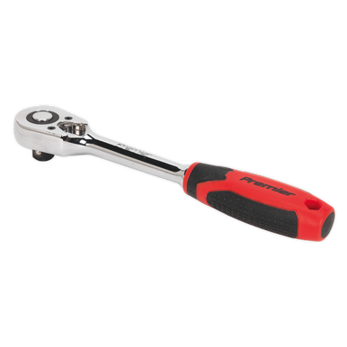 Sealey - Ratchet Wrench 1/2inchSq Drive Pear-Head Flip Reverse AK8948