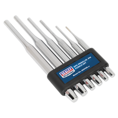 Sealey - Parallel Pin Punch Set 6pc AK9128