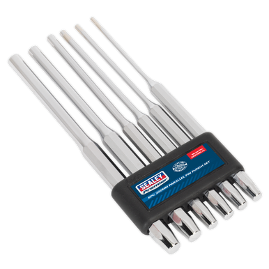 Sealey - Parallel Pin Punch Set 6pc 200mm