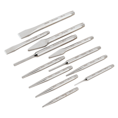 Sealey - Punch and Chisel Set 12pc