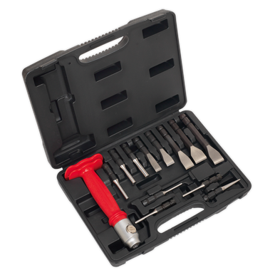 Sealey - Interchangeable Punch and Chisel Set 13pc AK9215