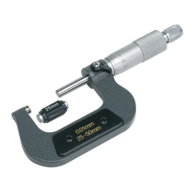 Sealey - External Micrometer 25-50mm
