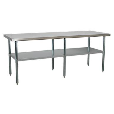 Sealey - Stainless Steel Workbench 2.1m