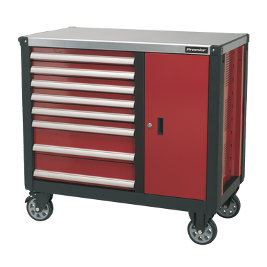 Sealey - Mobile Workstation 8 Drawer with Ball Bearing Slides