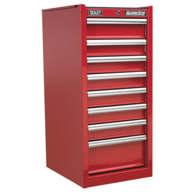Sealey - Hang-On Chest 8 Drawer with Ball Bearing Slides Red