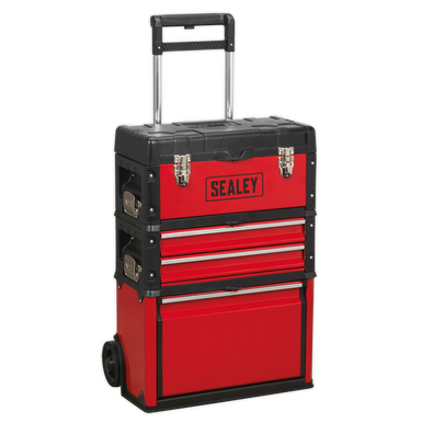 Sealey - Mobile Steel/Composite Toolbox 3 Compartment