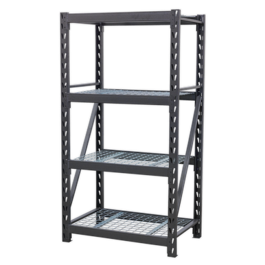 Sealey - Heavy-Duty Racking Unit with 4 Mesh Shelves 640kg Capacity Per Level 978mm