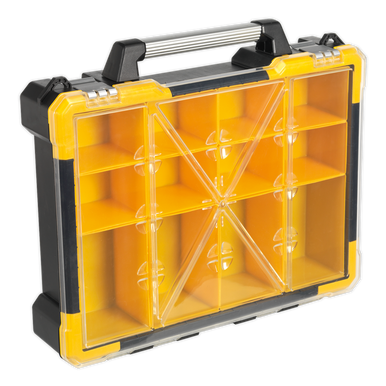 Sealey - Parts Storage Case with 12 Removable Compartments