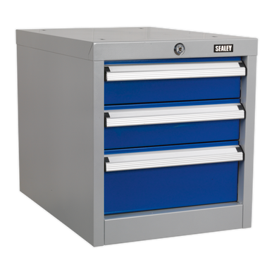 Sealey - Industrial Triple Drawer Unit for API Series Workbenches