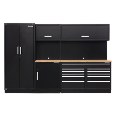 Sealey - Modular Storage System Combo Oak Worktop APMSCOMBO2W