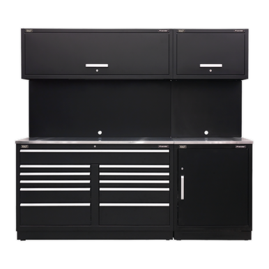 Sealey - Modular Storage System Combo Stainless Steel Worktop APMSCOMBO4SS