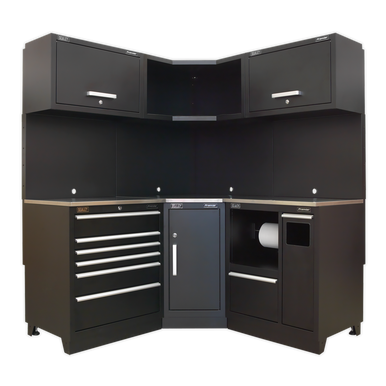 Sealey - Modular Storage System Combo Stainless Steel Worktop APMSCOMBO6SS