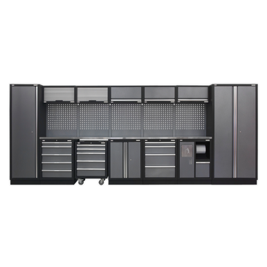Sealey - Modular Storage System Combo Stainless Steel Worktop APMSSTACK01SS