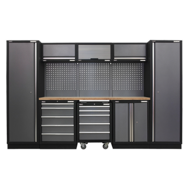 Sealey - Modular Storage System Combo Pressed Wood Worktop APMSSTACK03W