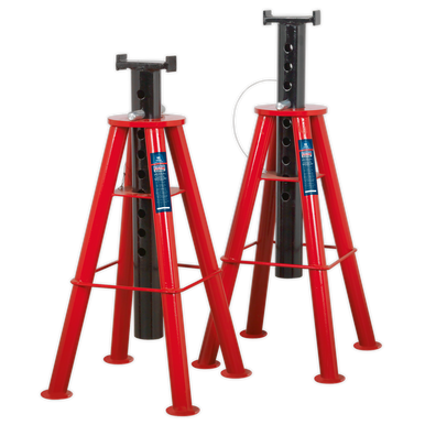 Sealey - Axle Stands Pair 10tonne Capacity per Stand High Level