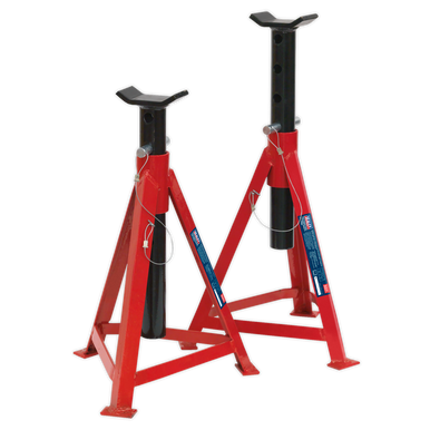 Sealey - Axle Stands Pair 2.5tonne Capacity per Stand Medium Height
