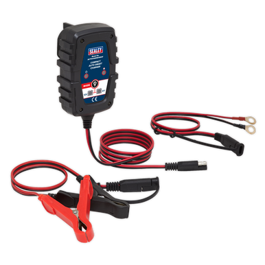 Sealey - Compact Auto Smart Charger 1A 6/12V