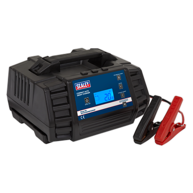 Sealey - Compact Auto Smart Charger 12A 9-Cycle 12/24V Lithium