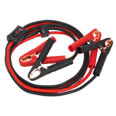 Sealey - Booster Cables 25mm¬≤ x 3.5m CCA 600A with Electronics Protection