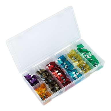 Sealey - Automotive Standard Blade Fuse Assortment 120pc