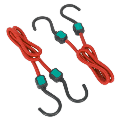 Sealey - Bungee Cord Set 2pc 760mm