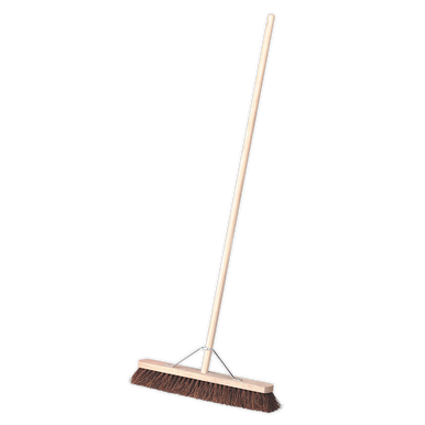 Sealey - Broom 24inch600mm Stiff/Hard Bristle