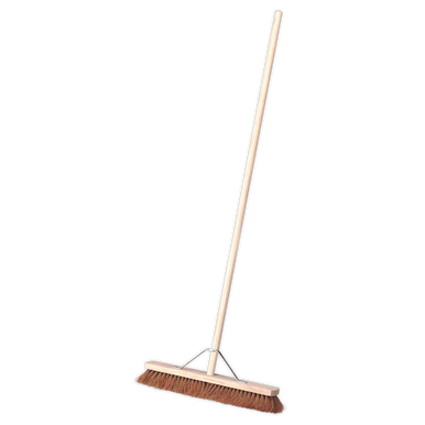 Sealey - Broom 24inch600mm Soft Bristle