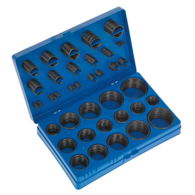 Sealey - Rubber O-Ring Assortment 407pc Imperial