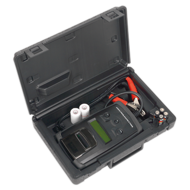 Sealey - Digital Battery and Alternator Tester with Printer
